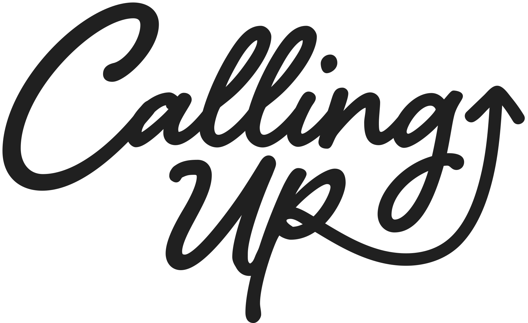 Calling Up Logo