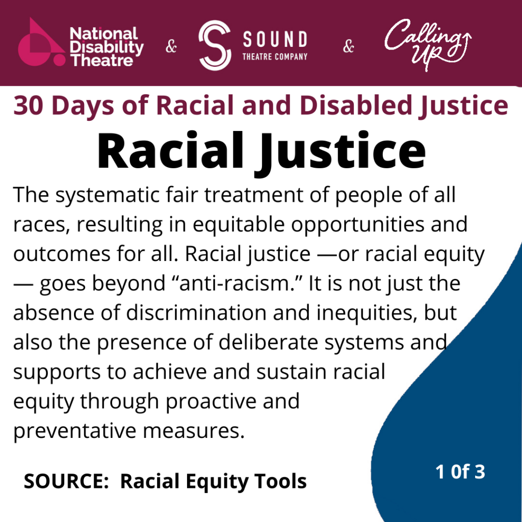 Day 18 Racial Justice 30 Days of Racial and Disabled Justice - Calling ...