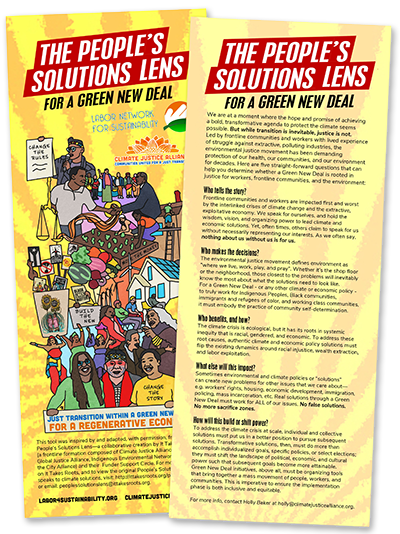 people solution lens to climate change. pdf of broshure