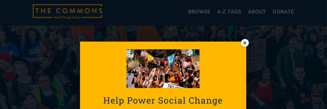 commons social change
