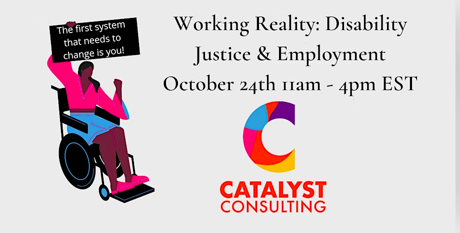 working reality disability justice and employment