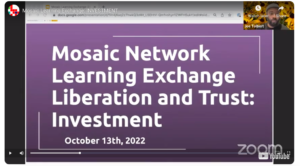 Mosaic Network Learning Exchange