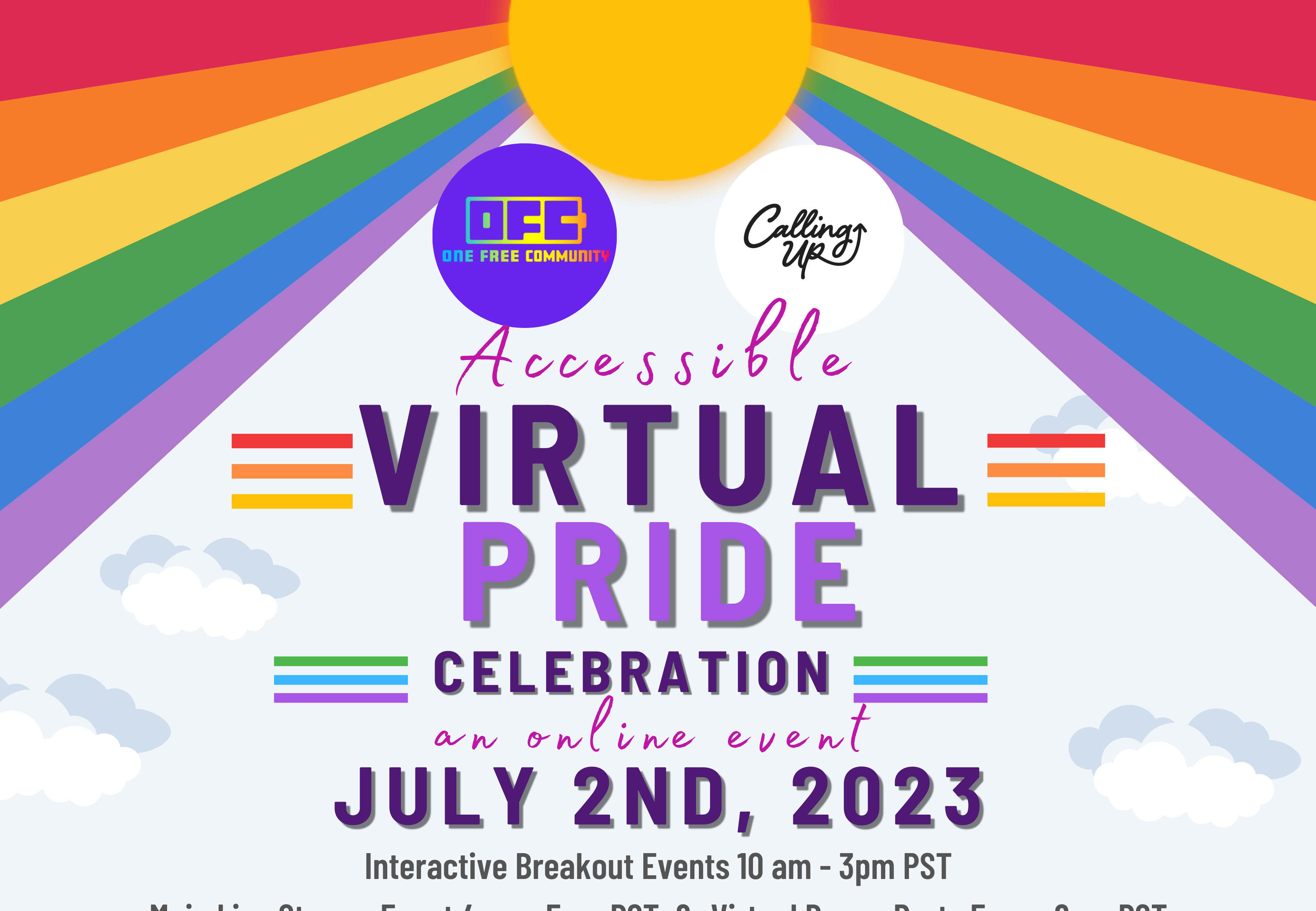 accessible virtual pride