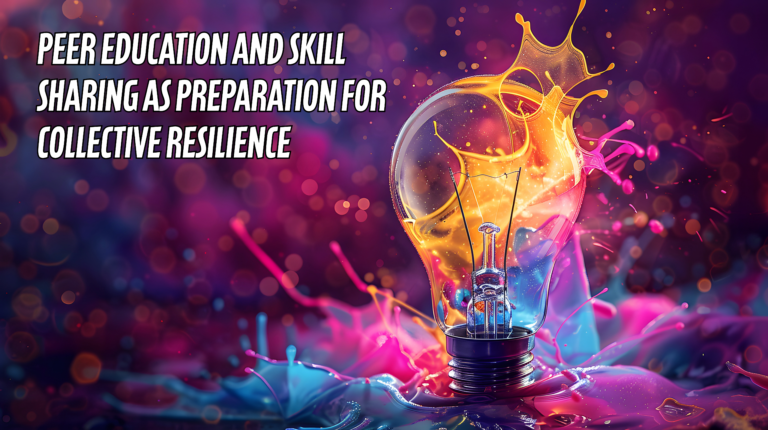 Peer Education and Skill Sharing as Preparation for Collective Resilience